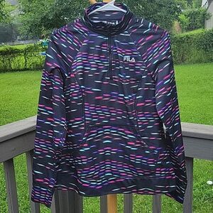 Fila SPORT multicolor zip pullover size M